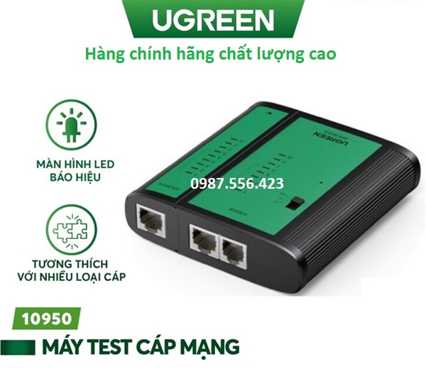 Máy test mạng Ugreen, Network Cabe Tester Ugreen 10950