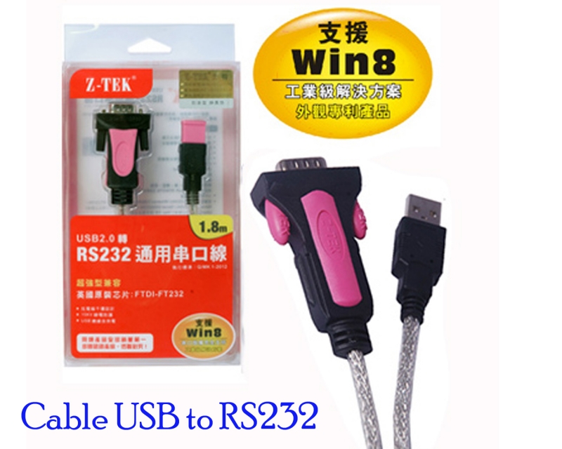 Cáp chuyển đổi USB sang RS232 các loại chính hãng , giá rẻ tại Hà Nội