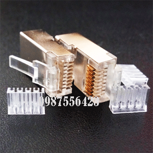 Đầu bấm , hạt mạng AMP cat6 02 mảnh chống nhiễu Đầu bấm , hạt mạng AMP cat6 02 mảnh chống nhiễu
