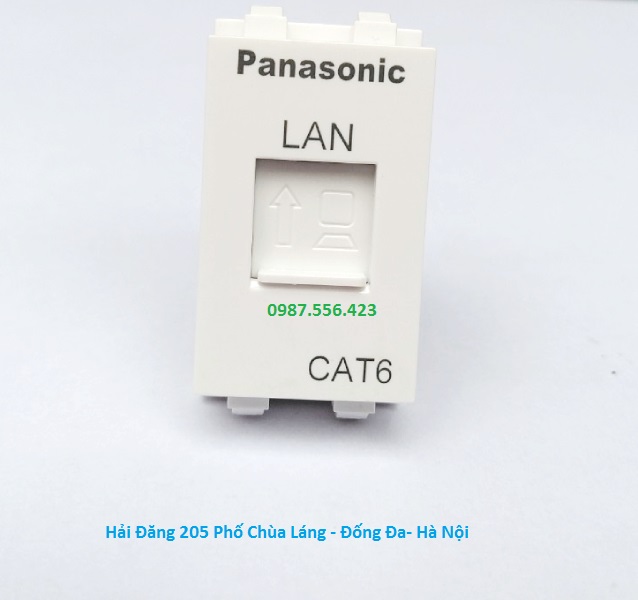 Nhân ổ cắm mạng Panasonic cat6 chuẩn wide Nhân ổ cắm mạng Panasonic cat6 chuẩn wide