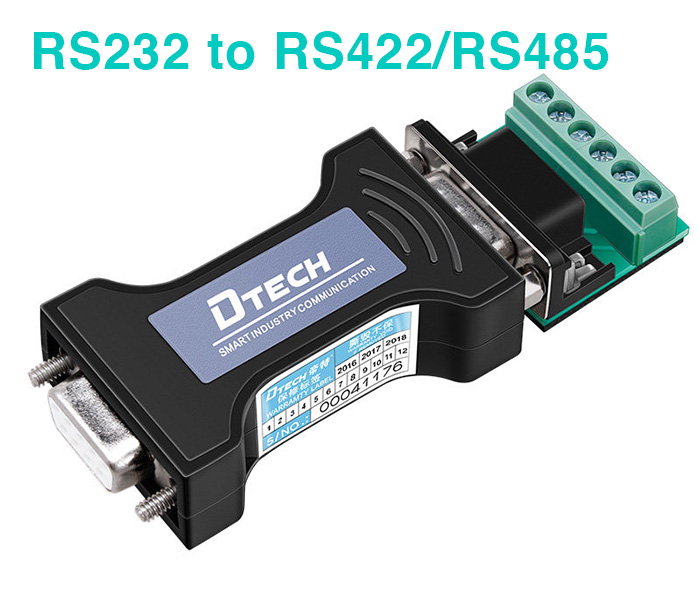Bộ chuyển đổi RS232 to RS422 RS485 Adapter Dtech DT-9003 chính hãng