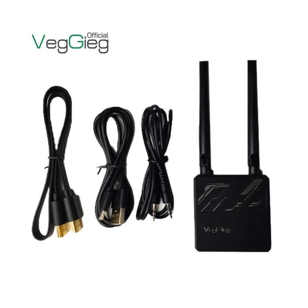 Bộ Thu HDMI VGA Không Dây VegGieg V-Q03 1080P 30Hz 2.4G-5G chính hãng Bộ Thu HDMI VGA Không Dây VegGieg V-Q03 1080P 30Hz 2.4G-5G chính hãng