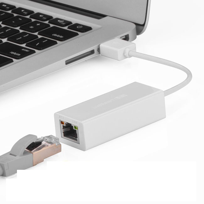 Cáp USB 2.0 to Lan chính hãng cao cấp Ugreen 20253