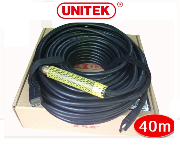  Cáp HDMI Unitek 50m Y-C174 chính hãng có IC khuếch đại 