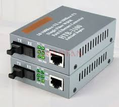 Converter Netlink HTB 3100 Single-mode 25 km loại 1 sợi quang 