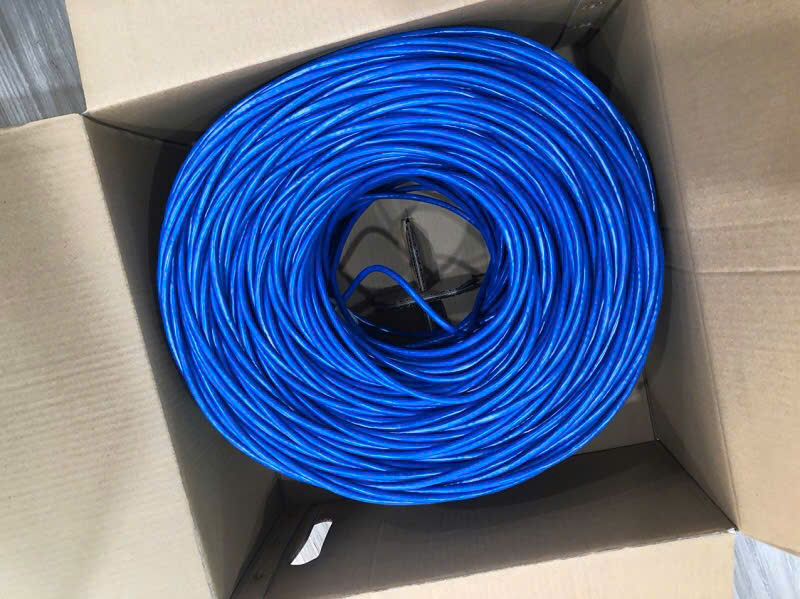 Dây cáp mạng Cat6 UTP 23Awg chính hãng Ugreen 11259 305M Màu Xanh 