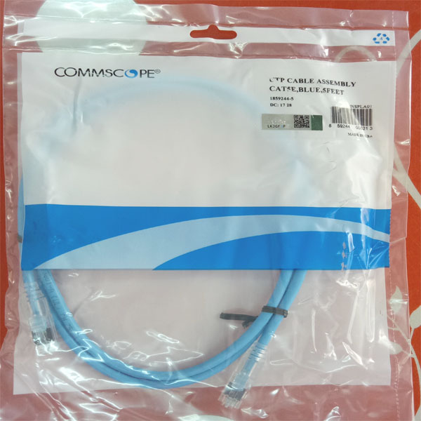 Patch Cord AMP cat5e dài 1,5m serial : 1859239-3