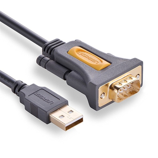 Cáp đầu nối USB sang COM RS 232 thương hiệu Ugreen 20223 độ dài 3m