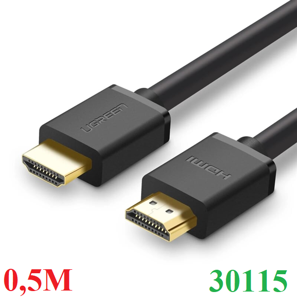 Cáp HDMI 2.0 Ugreen 30115 hỗ trợ Ethernet 3D 4K 60hz HDR 18Gbps