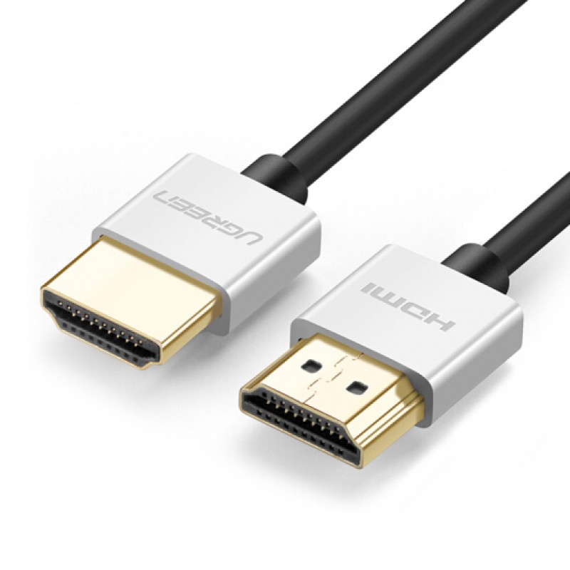Cáp chuyển đổi tín hiệu HDMI 2.0 dài 2M hỗ trợ độ phân giải 4K Chính hãng Ugreen 30478
