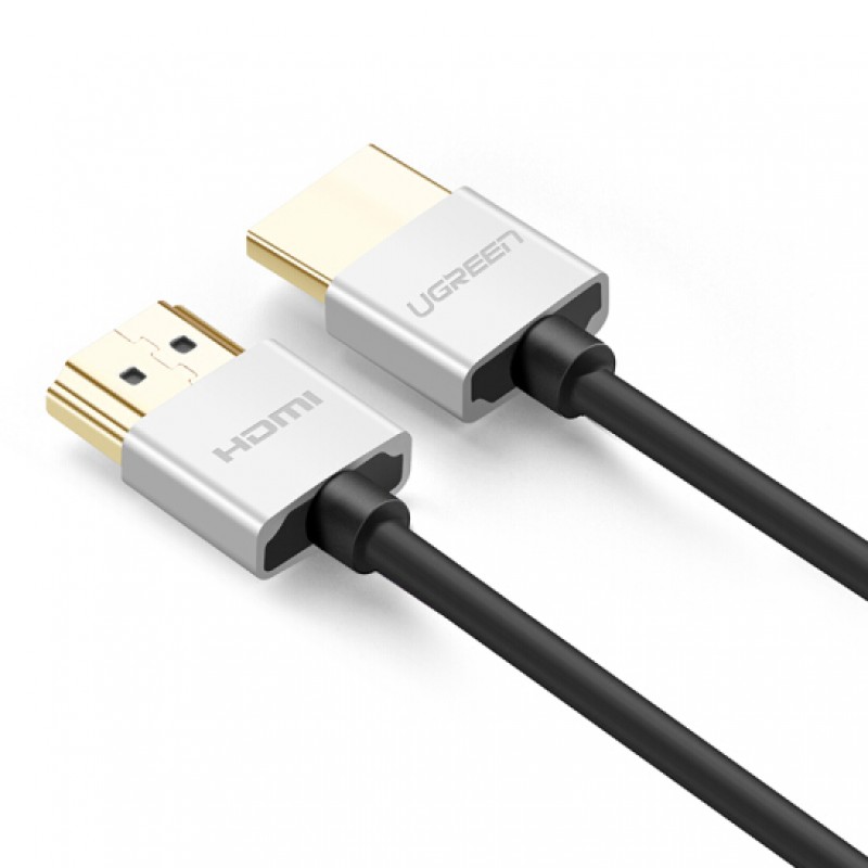 Cáp chuyển đổi tín hiệu HDMI 2.0 dài 2M hỗ trợ độ phân giải 4K Chính hãng Ugreen 30478