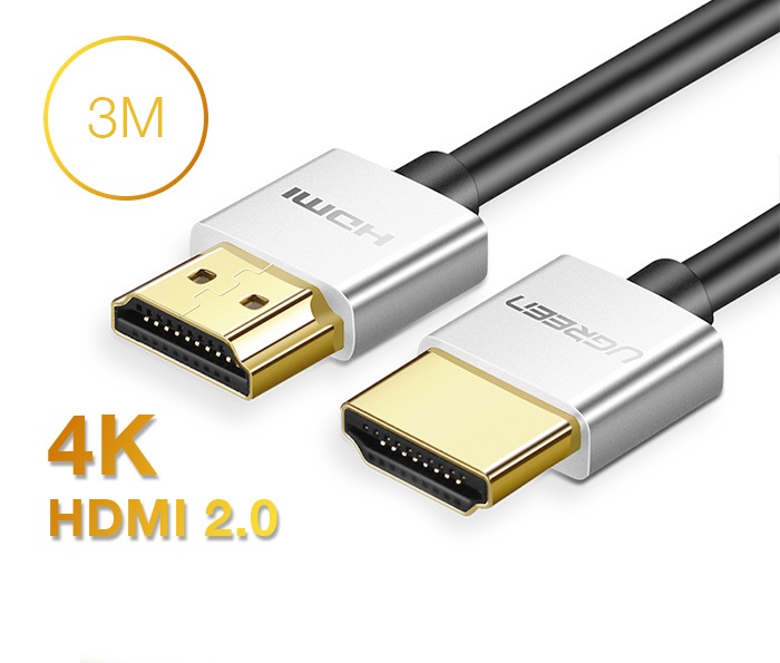 Thiết bị chuyển đổi tín hiệu HDMI 2.0 dài 3M hỗ trợ 4K Chính hãng Ugreen 30479