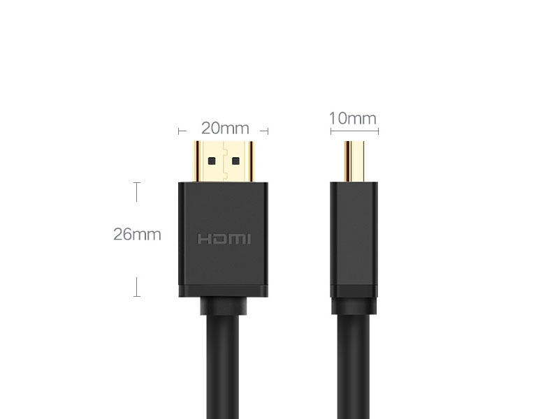 Cáp HDMI 2.0 Ugreen 30115 hỗ trợ Ethernet 3D 4K 60hz HDR 18Gbps