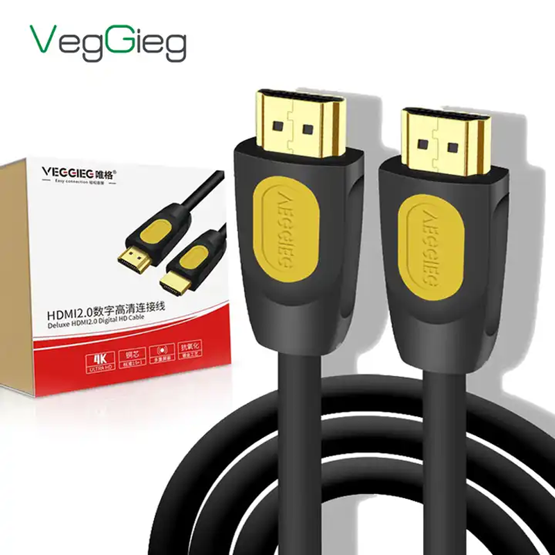 Cáp HDMI 2.0 4K60Hz chính hãng Veggieg dài 5m V-H206 cao cấp