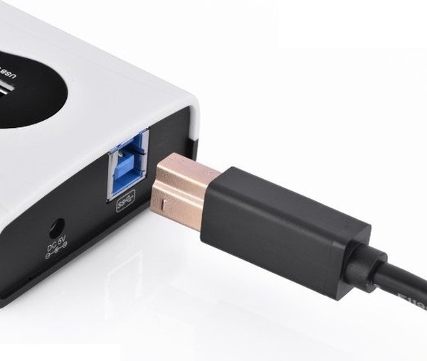 Cáp dành cho máy in đầu USB 3.0 AM to BM dài 2M Ugreen 10372 chính hãng