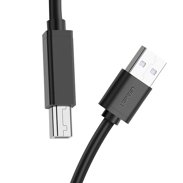 Cáp máy in USB 2.0 dài 10m Ugreen 10374 có IC khuếch đại