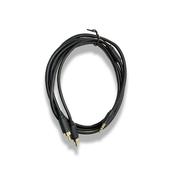 Cáp chia loa 1 ra 2 UNITEK C9021BK 3,5mm to RCA dài 1,5m âm thanh rõ nét chống nhiễu