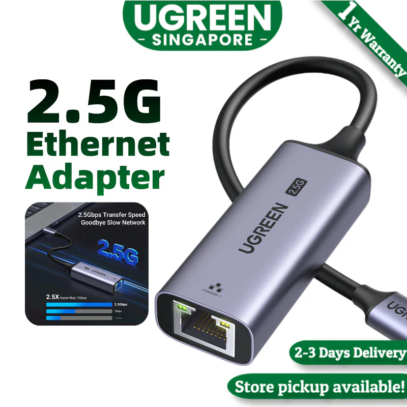Cáp Chuyển Đổi Usb c Tốc Độ Cao 2500mbps Cho macbook ipad pro Ugreen 25052