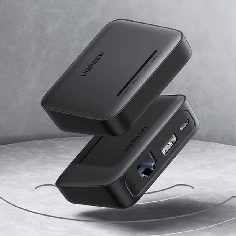 Printer Server Ugreen 10941 chia sẻ máy in qua LAN/WiFi, hỗ trợ TCP/IP RAW, kết nối ổn định, dùng cho nhiều thiết bị.