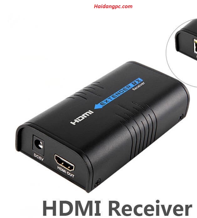 Bộ nhận tín hiệu HDMI 120m qua cáp mạng lan LKV372A