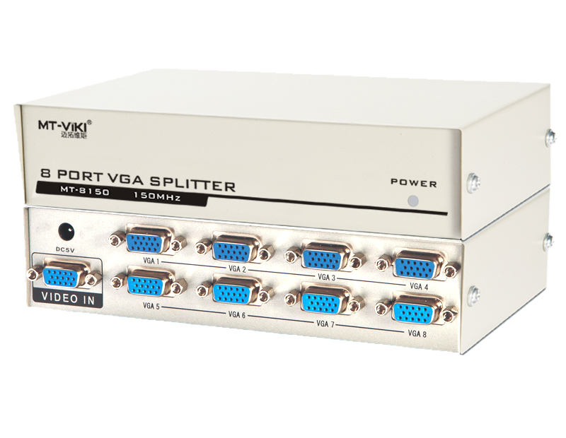 Bộ chia VGA splitter 8 ports MT-3508