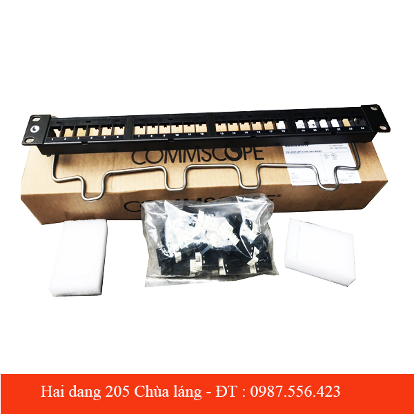 Patch Panel Category 5E AMP serial PN 1479154-2