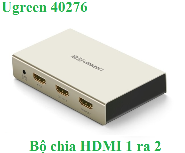 Bộ chia HDMI 1 ra 2 hỗ trợ 4Kx2K chính hãng Ugreen UG-40276