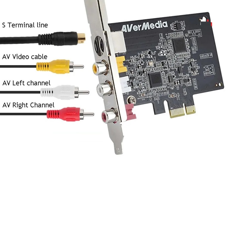 Card PCI-E ghi hình AV, Svideo AverMedia C725