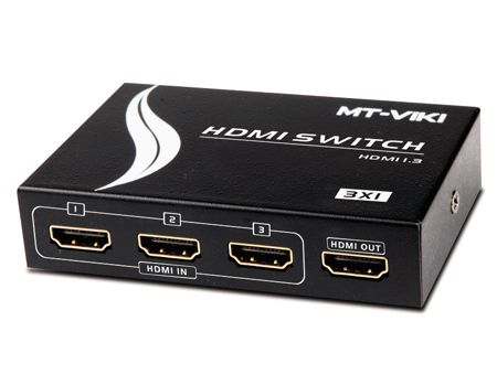 Swicth HDMI 3 ports MT-viki model MT-SW301-M 