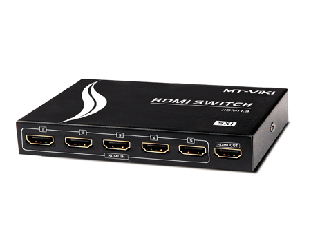 Switch HDMI 5 in 1 out MT-viki model MT-SW501-M