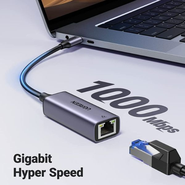 Cáp Chuyển Đổi Usb c Tốc Độ Cao 2500mbps Cho macbook ipad pro Ugreen 25052