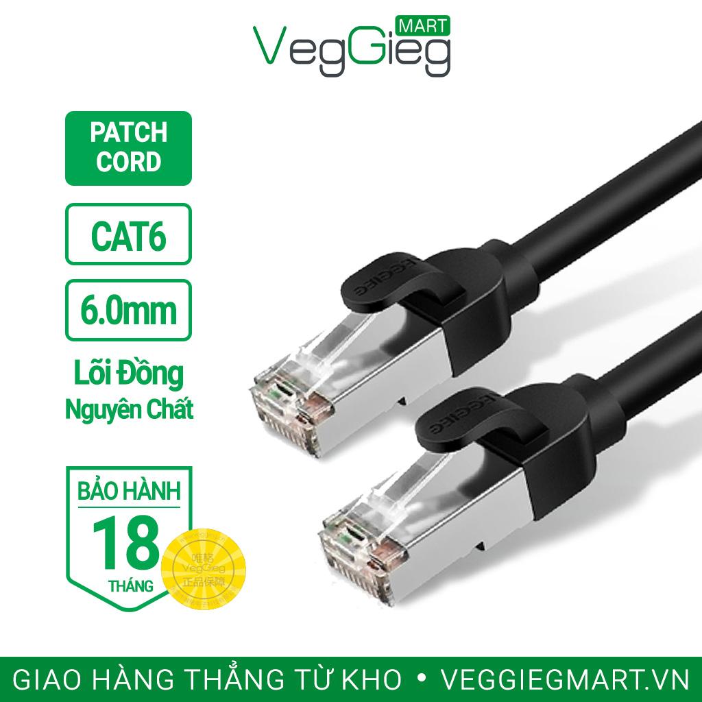 Cáp mạng bấm sẵn 2 đầu VegGieg VE-633 UTP Cat 6