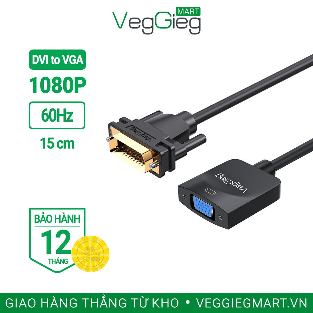 Bộ Chuyển Đổi DVI24 Sang VGA V-Z619 Veggieg