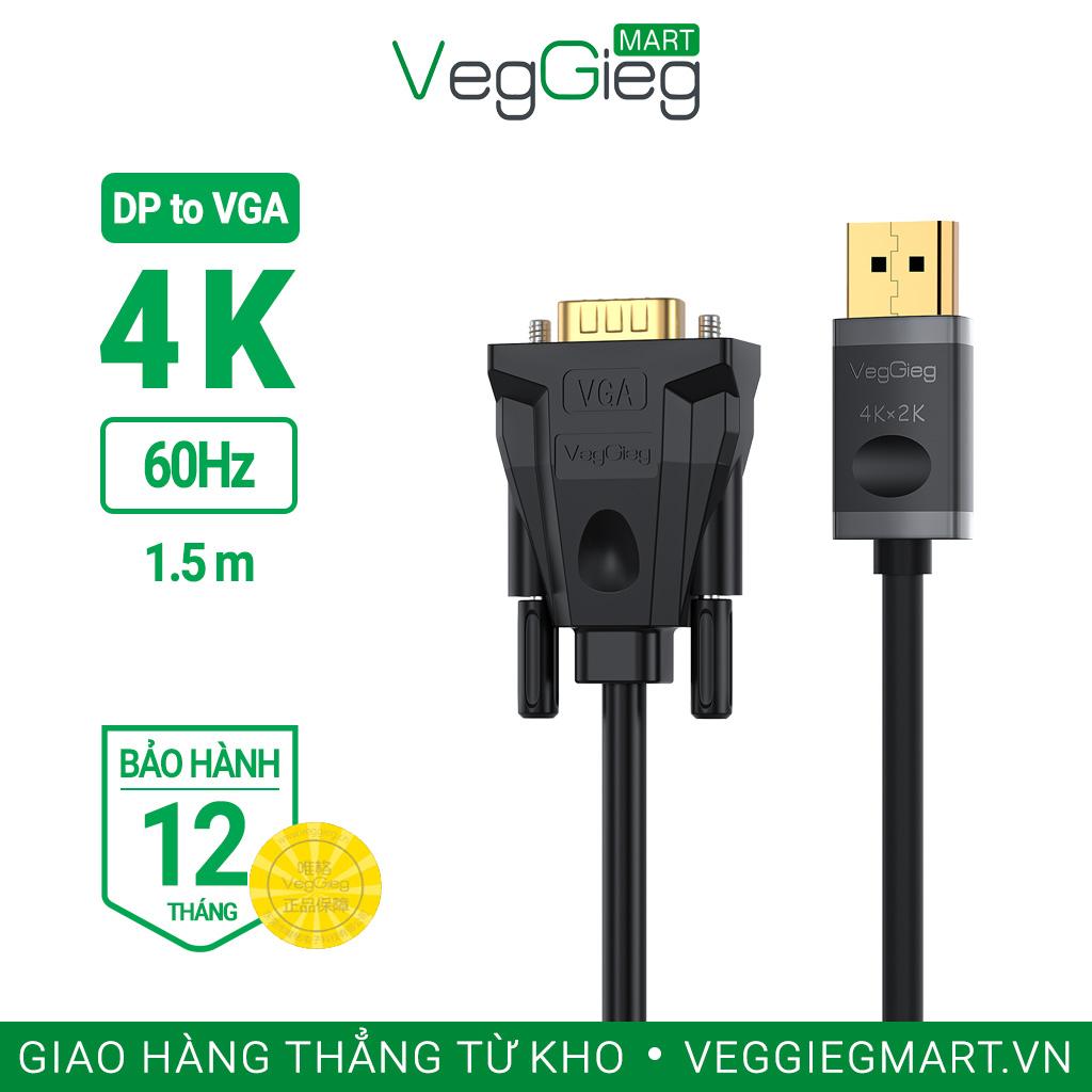 Cáp Chuyển Đổi DP Sang VGA - VegGieg V-Z606