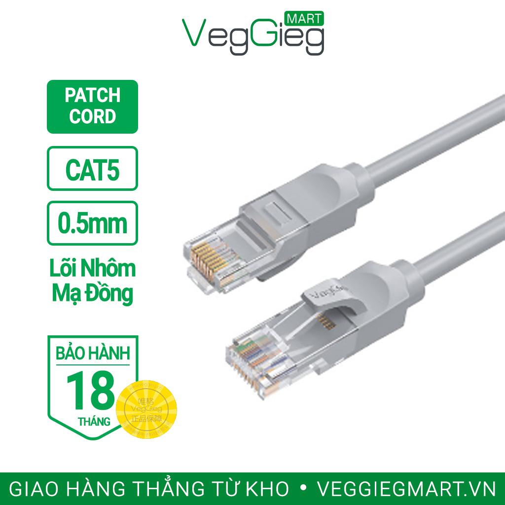 Dây Mạng Bấm Sẵn 2 đầu RJ45 UTP CAT6 VegGieg V-E624